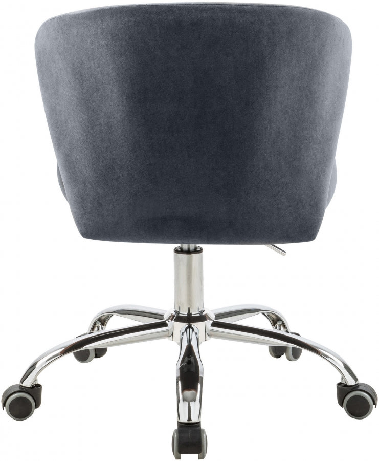 Faris Velvet Office Chair