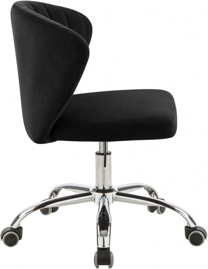 Faris Velvet Office Chair