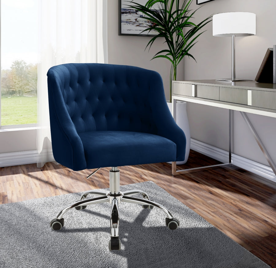 Ardi Velvet Office Chair