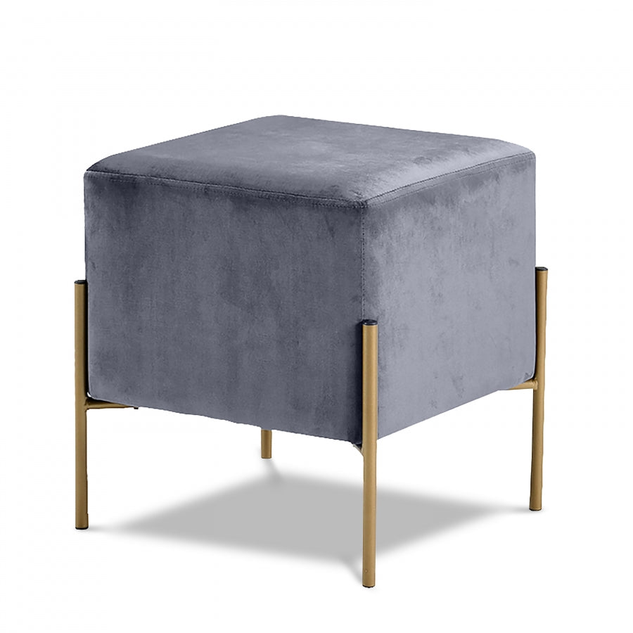 Isan Velvet Stool | Ottoman