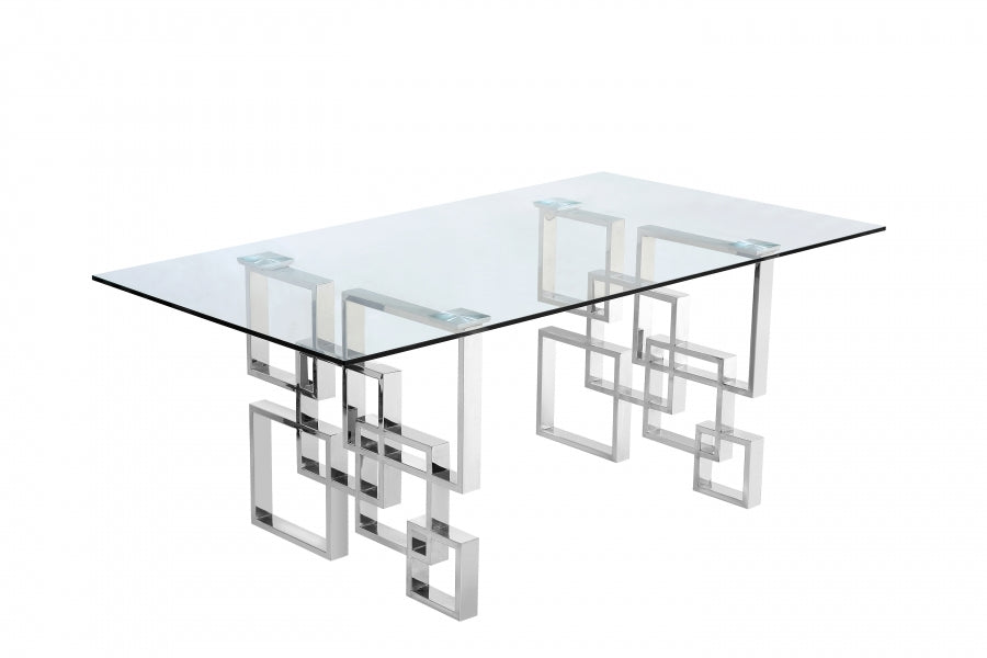 Parnyri Chrome Collection Dining Set