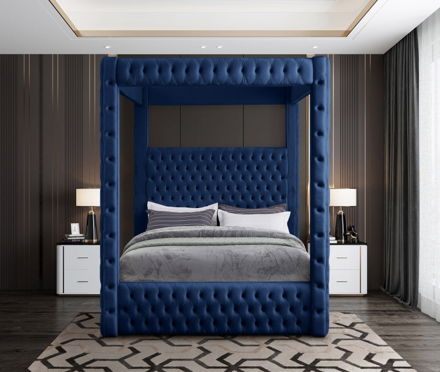 Grande Velvet Bed