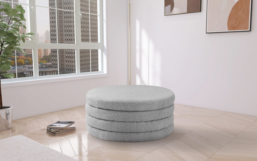 Althia Boucle Fabric Ottoman Coffee Table | Ottoman