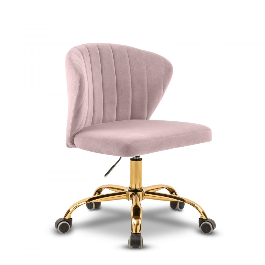 Faris Velvet Office Chair