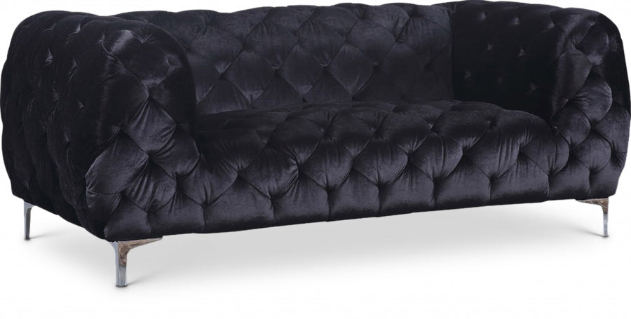 Merrier Velvet Loveseat