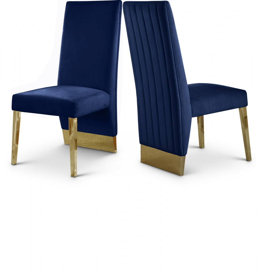 Paris Velvet Dining Chair (Set of 2)