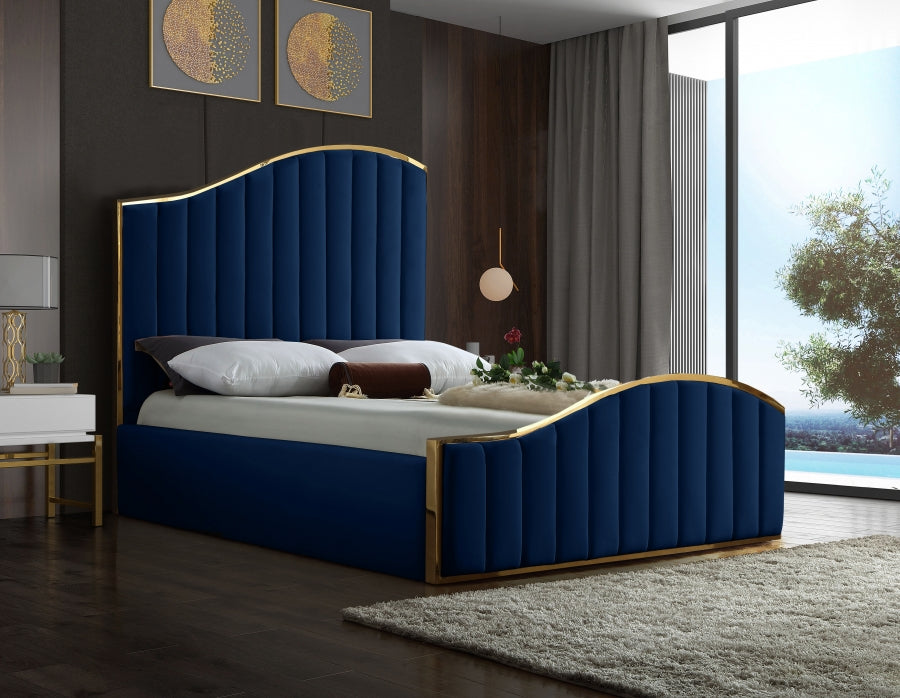 Julian Velvet Bed