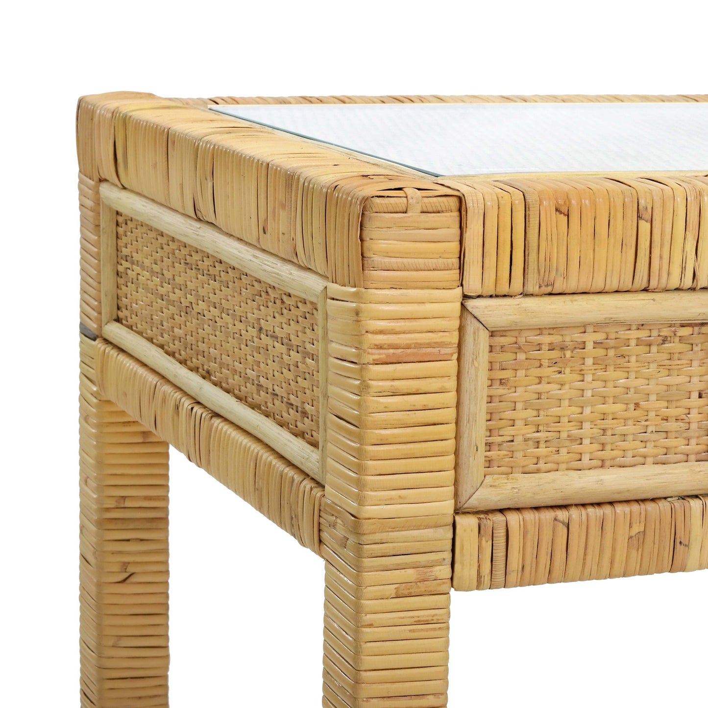 Amire Rattan Desk