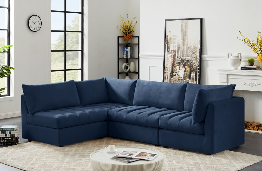 Jordan Velvet Modular Sectional