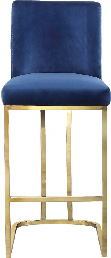 Haley Velvet Counter Stool