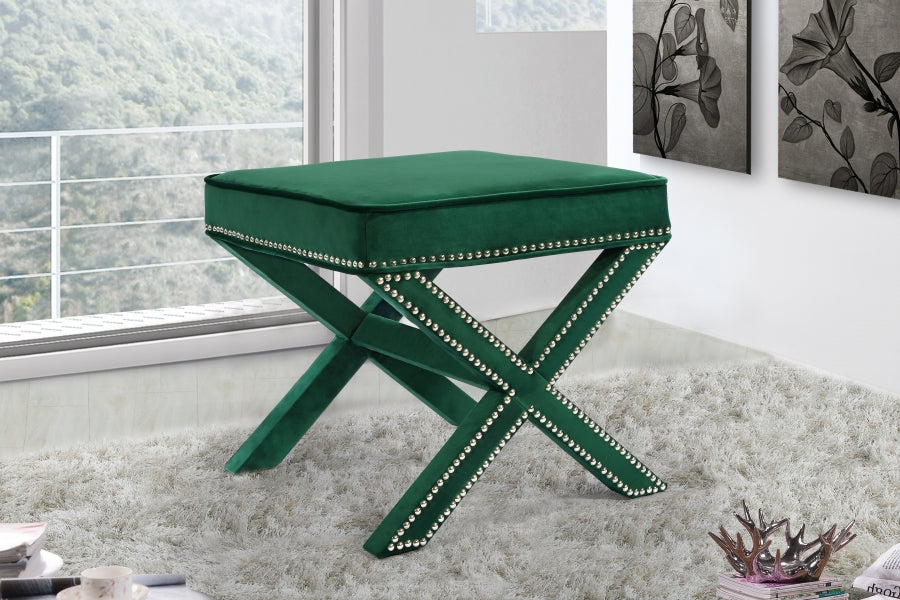 Napa Velvet Stool | Ottoman