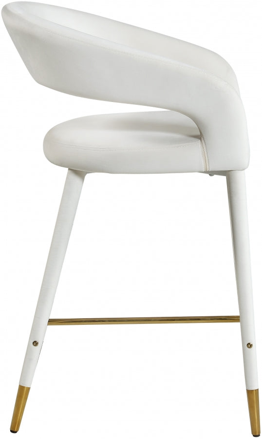 Desani Velvet Stool