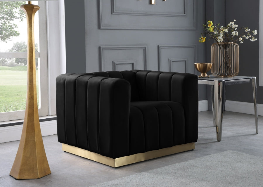 Miza Velvet Chair