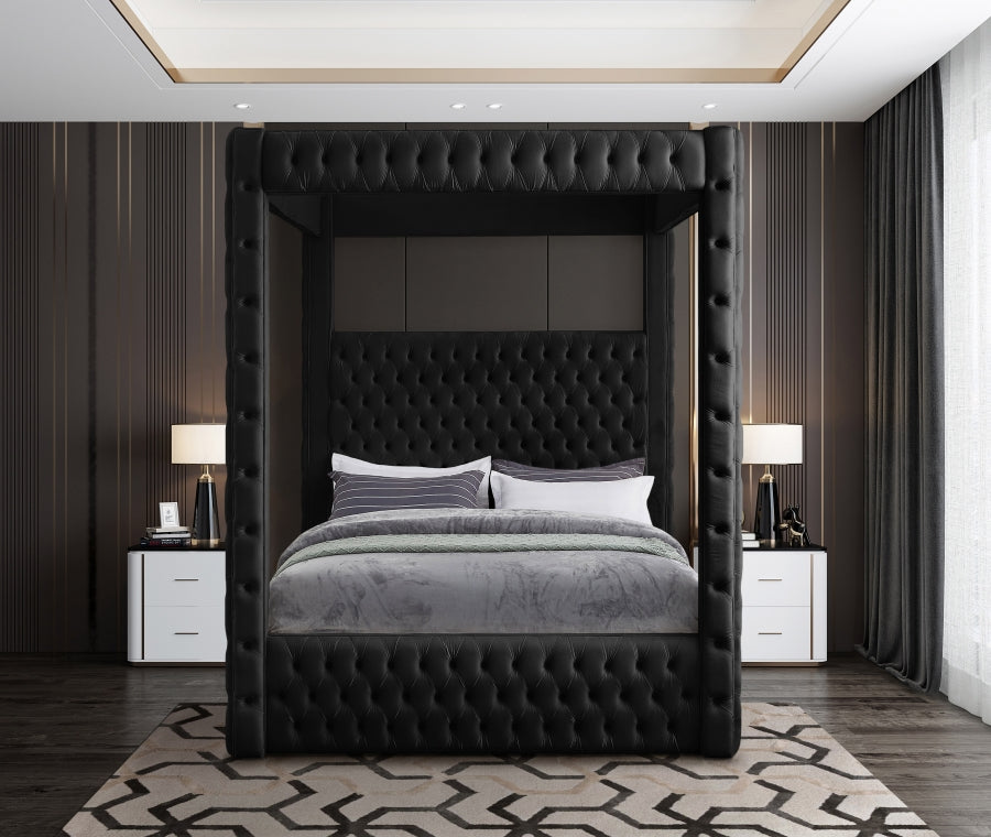 Grande Velvet Bed