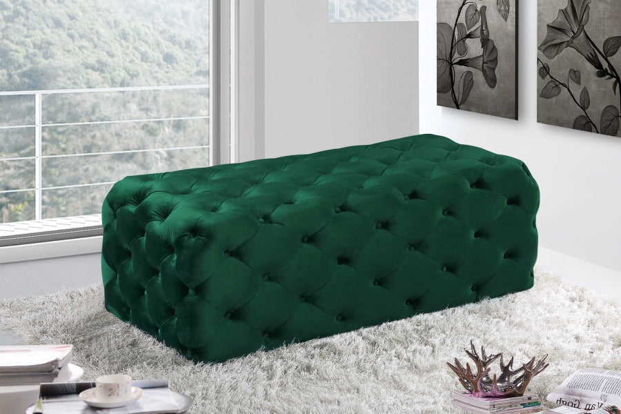 Cadet Velvet Bench | Ottoman