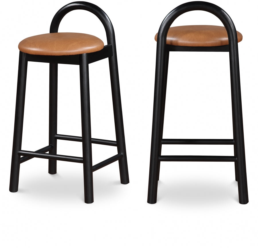 Carson Faux Leather Counter Stool