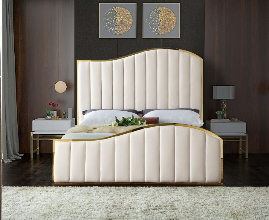 Julian Velvet Bed