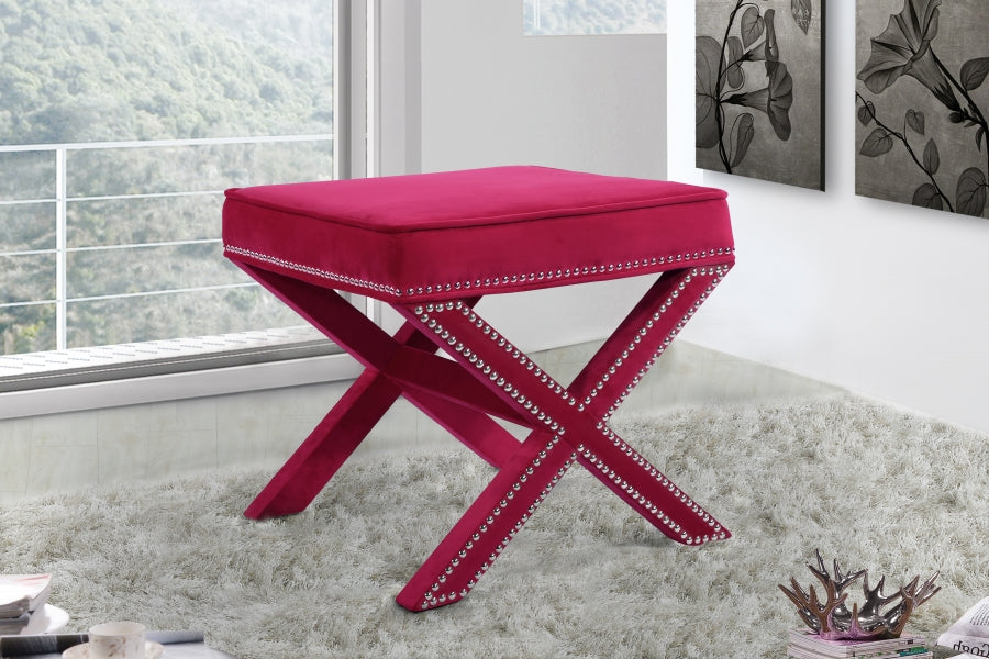 Napa Velvet Stool | Ottoman