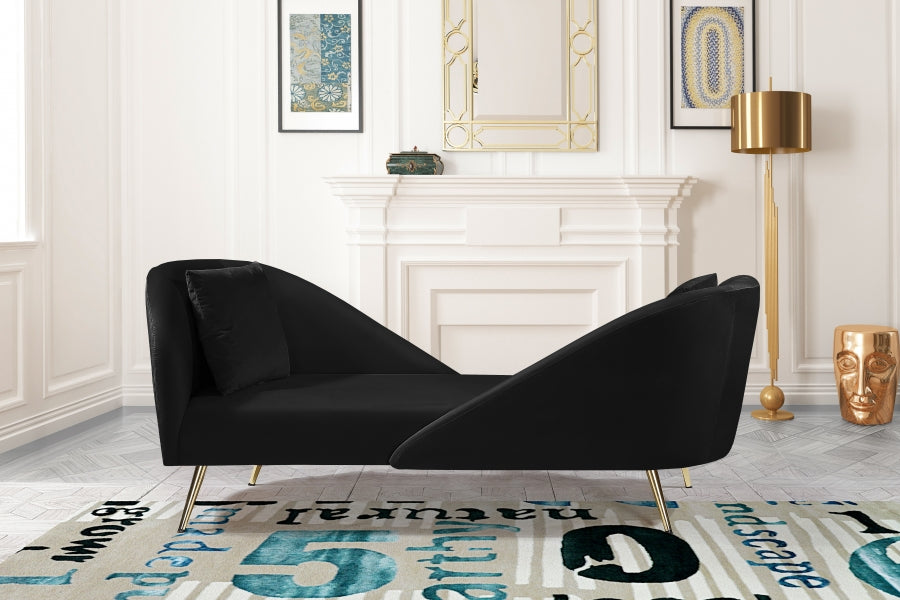 Vian Velvet Chaise