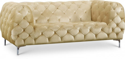 Merrier Velvet Loveseat