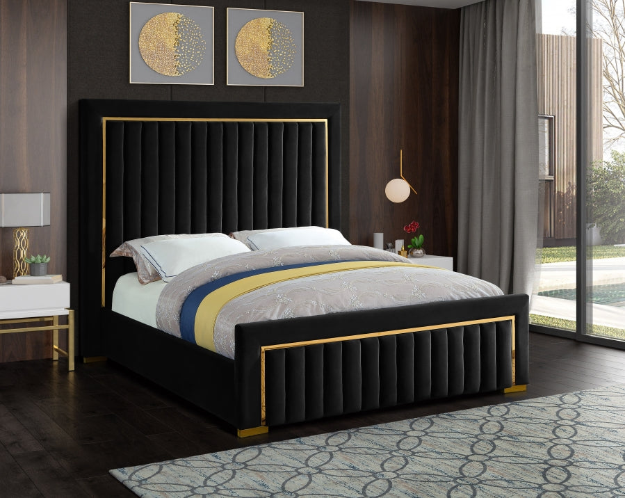 Dami Velvet Bed