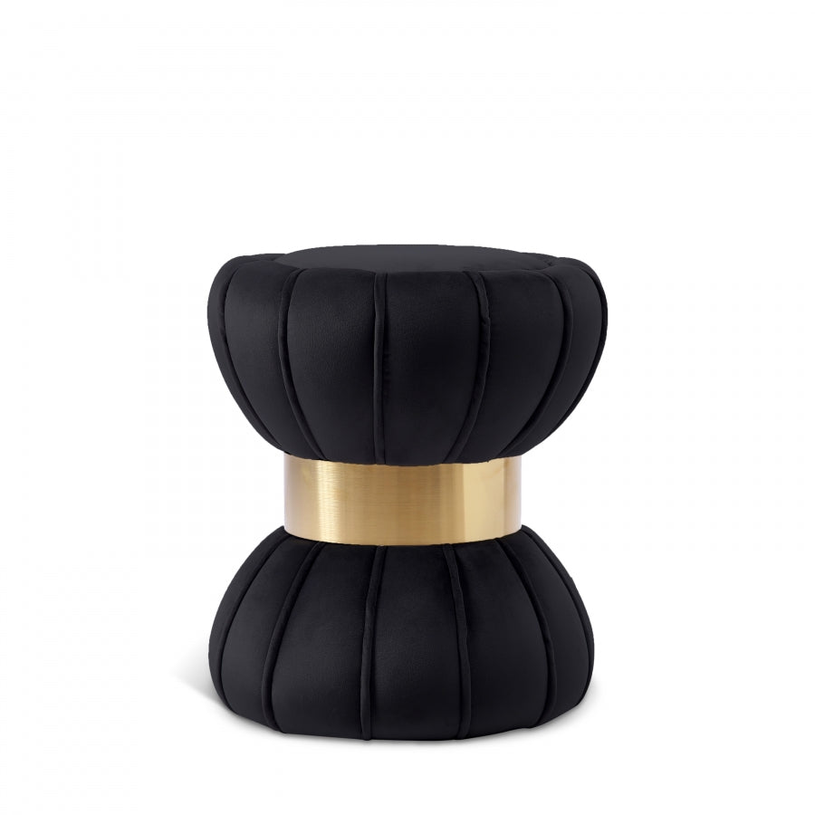 Tino Velvet Ottoman