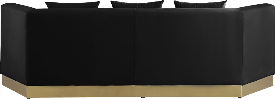 Miko Velvet Sofa