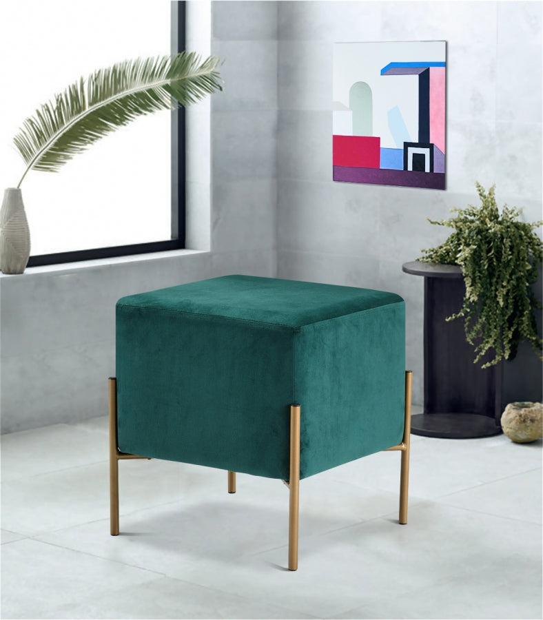 Isan Velvet Stool | Ottoman