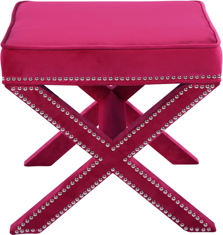 Napa Velvet Stool | Ottoman