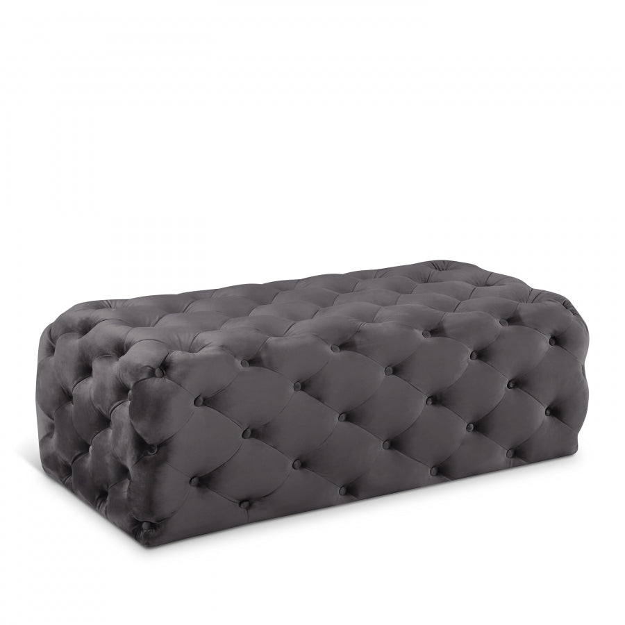 Cadet Velvet Bench | Ottoman