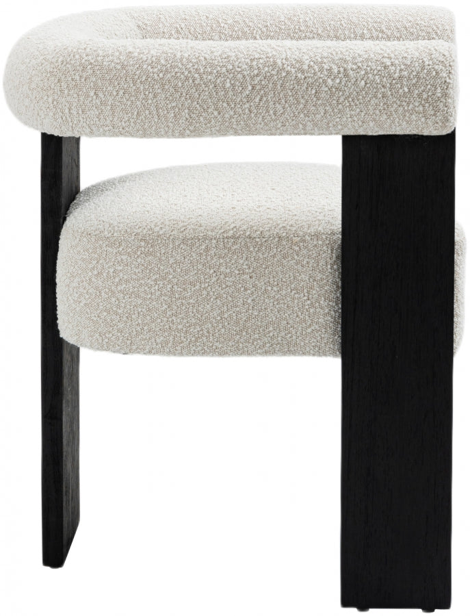 Basin Boucle Fabric Dining Chair