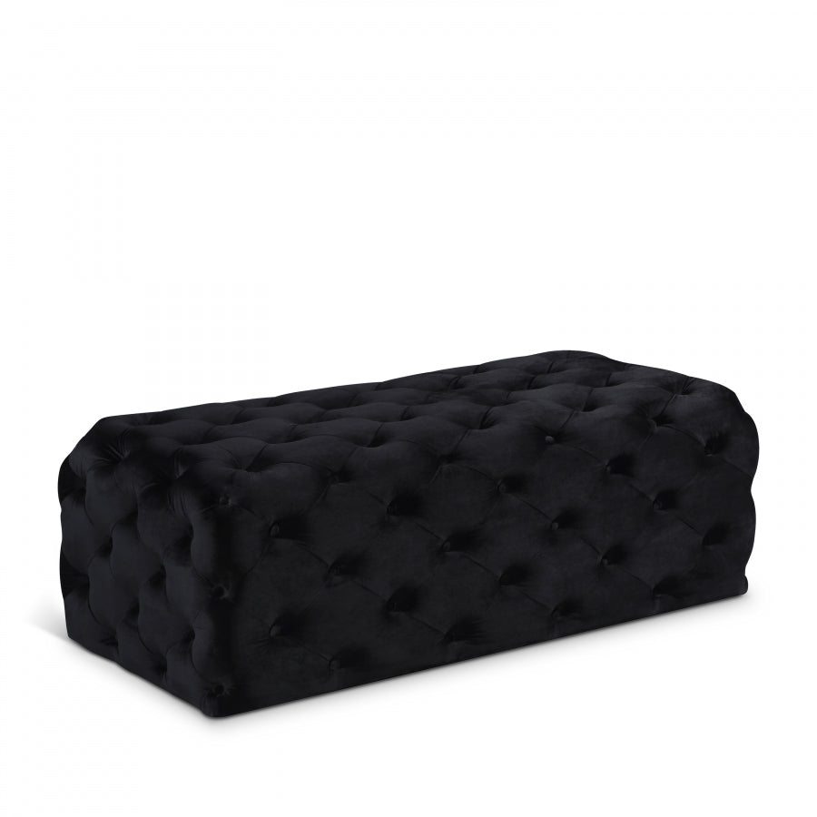 Cadet Velvet Bench | Ottoman