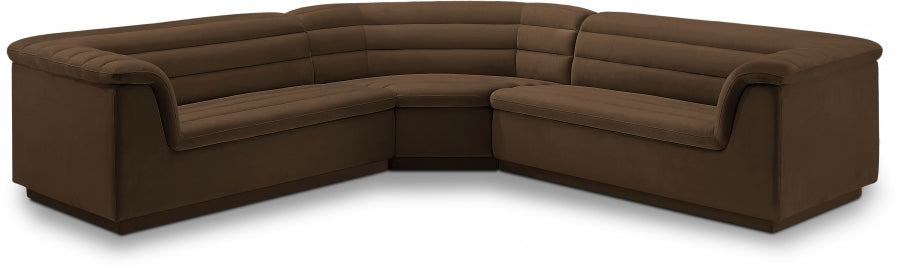 Cashmere Velvet Sectional