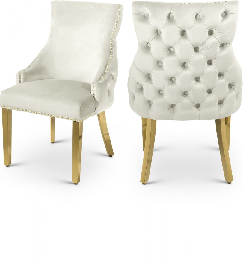 Krista Velvet Dining Chair (Set of 2)