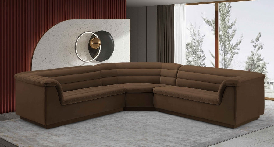 Cashmere Velvet Sectional