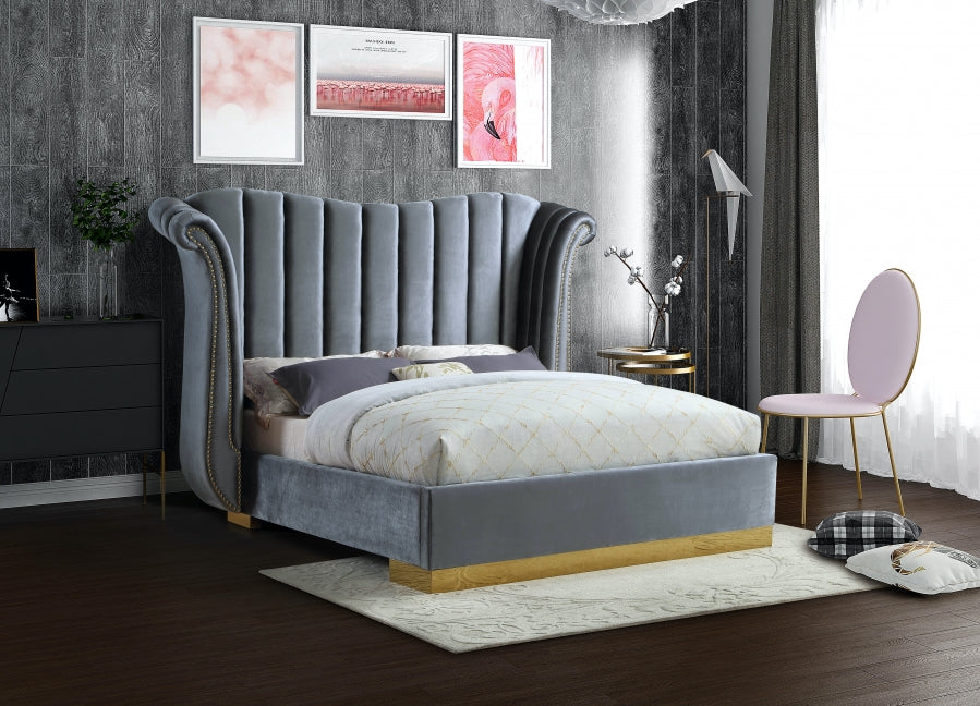 Forlo Velvet Bed