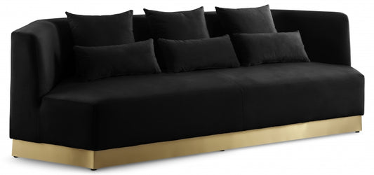 Miko Velvet Sofa