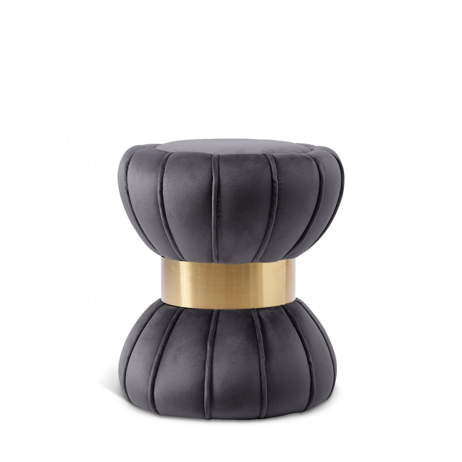 Tino Velvet Ottoman