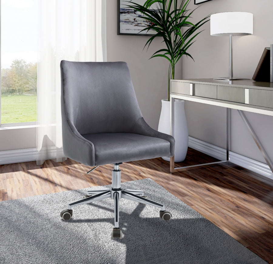 Kinley Velvet Office Chair