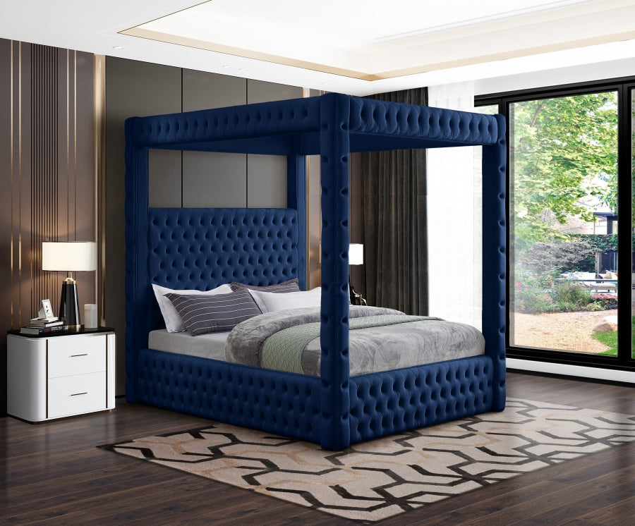 Grande Velvet Bed