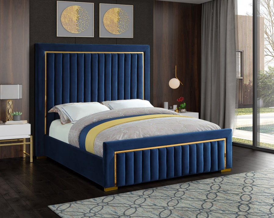 Dami Velvet Bed