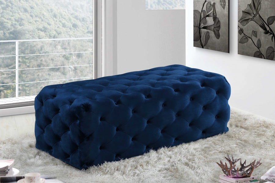 Cadet Velvet Bench | Ottoman