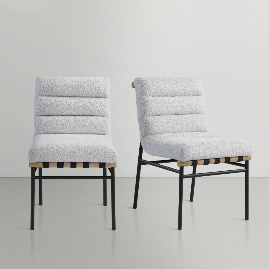 Barkely Boucle Fabric Dining Chair (Set of 2)