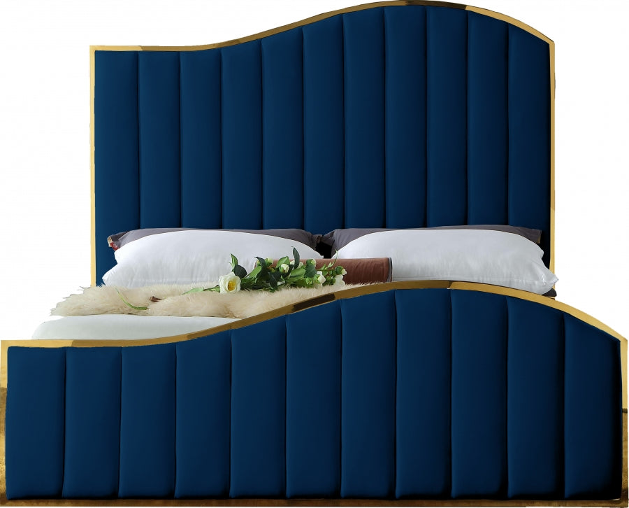 Julian Velvet Bed