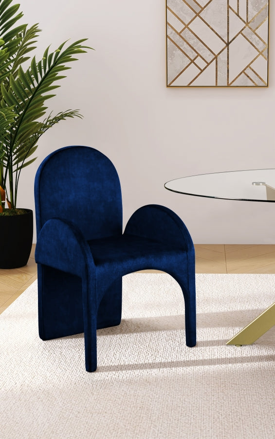 Seline Velvet Dining Arm Chair (Set of 2)