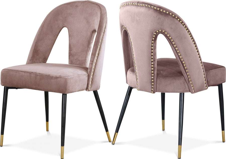 Akiya Velvet Dining Chair (Set of 2)