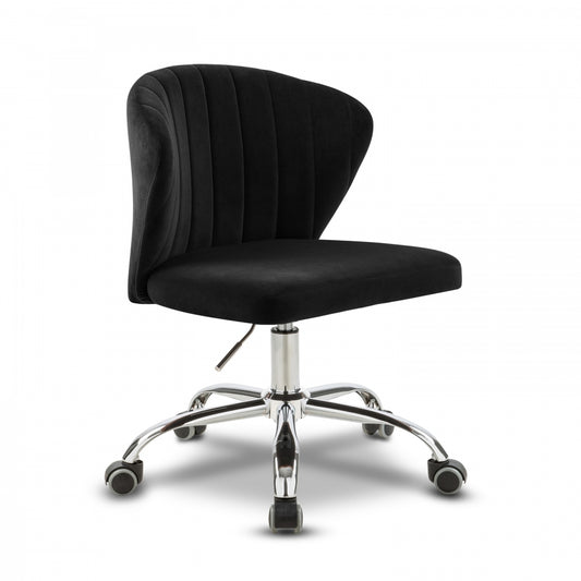 Faris Velvet Office Chair