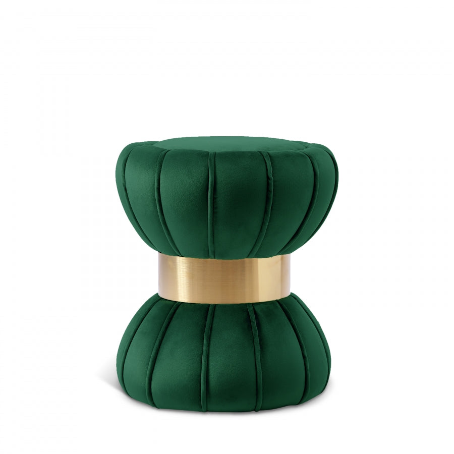 Tino Velvet Ottoman