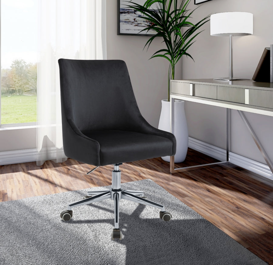 Kinley Velvet Office Chair