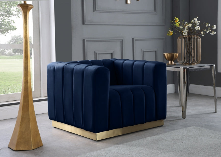 Miza Velvet Chair